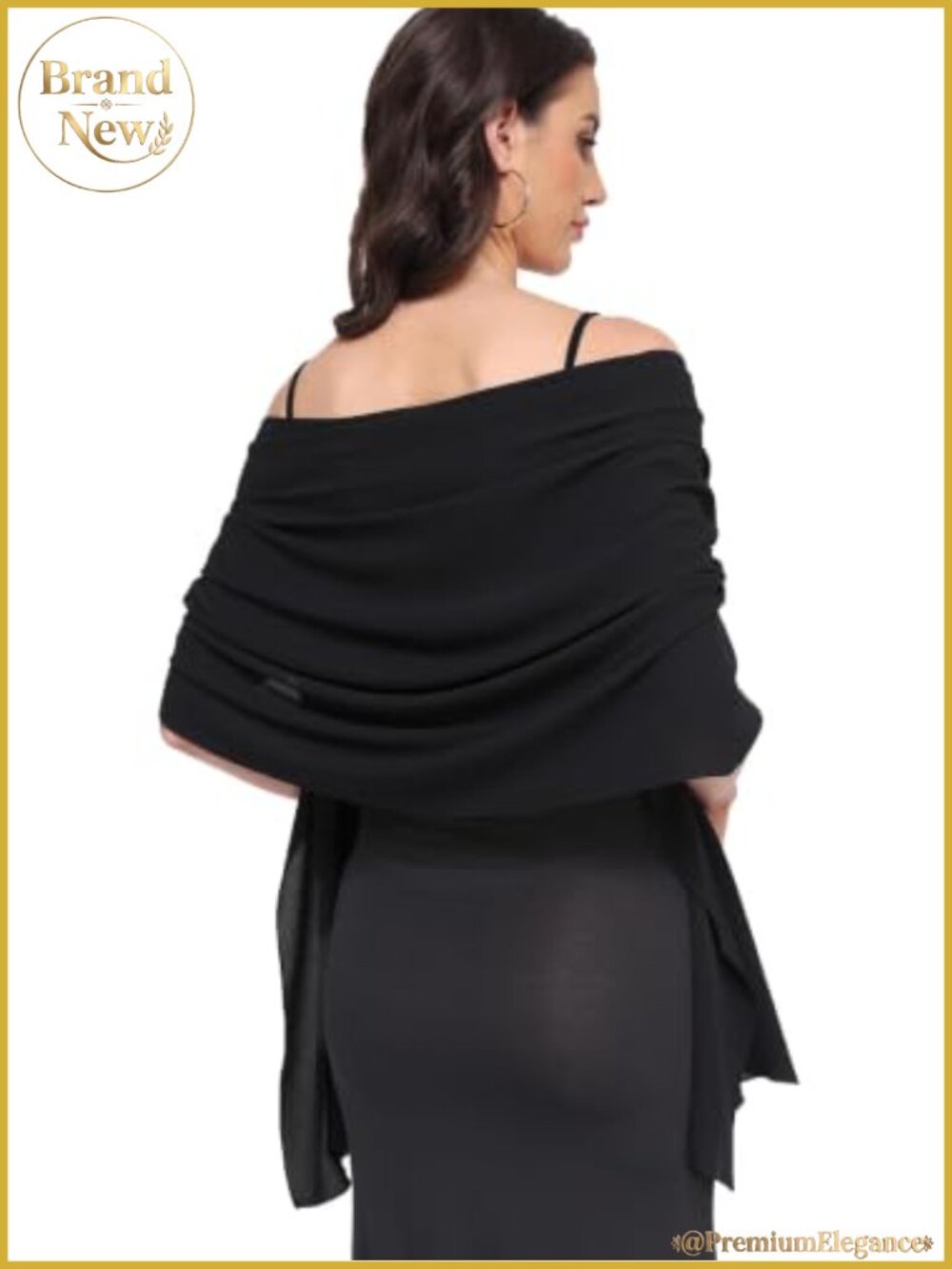 Chiffon Shawl Wrap for Evening Dresses Wedding Cover Up Women Scarf